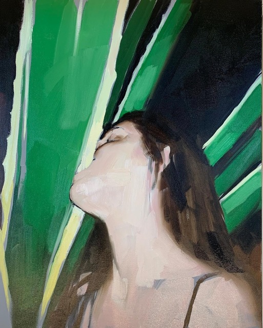 Mark Tennant, ‘Aloe’, 2020, Painting, Oil on canvas, GALERIE BENJAMIN ECK
