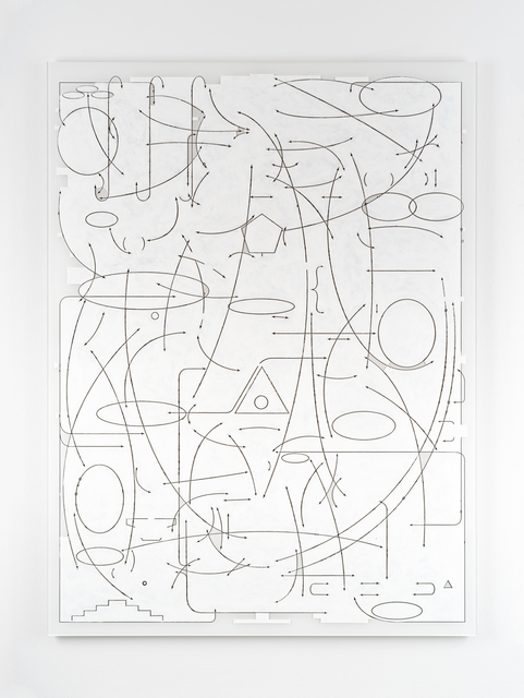 Clay Ketter, ‘Conspiracy Transcended’, 2019, Painting, Oil paint on Diasec mounted photo, Bartha Contemporary