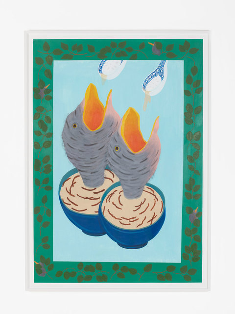 Crys Yin, ‘Two Birds at the Banquet is Better than Four in the Bush’, 2018, Fisher Parrish Gallery