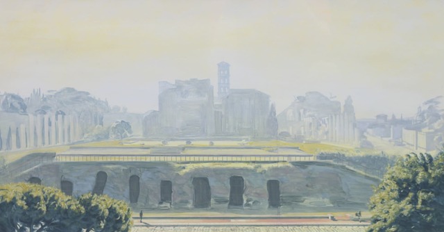 David Wheeler, ‘Study: Etheral Landscape II (Rome)’, ca. 2014, Drawing, Collage or other Work on Paper, Oil on paper, Plus One Gallery