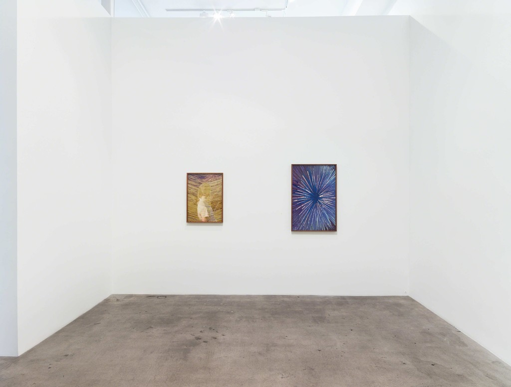 Installation view of "Transfigured." with photographs by Evan Whale Installation view of "Transfigured." with photographs by Evan Whale