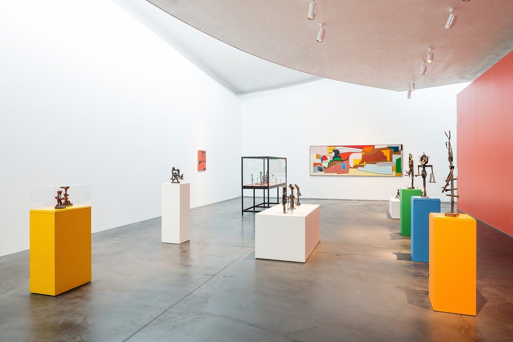 Installation view: Robert Jacobsen - Iron Man. Photo: Michael Møllegaard Installation view: Robert Jacobsen - Iron Man. Photo: Michael Møllegaard