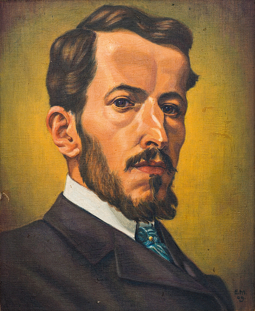 Erich Mayer, ‘Self Portrait as Student’, Strauss & Co