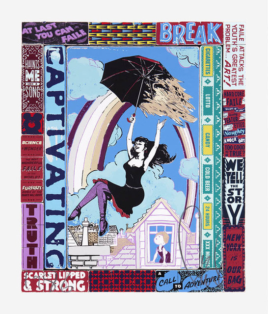FAILE, ‘A CALL TO ADVENTURE’, 2013, Marcel Katz Art