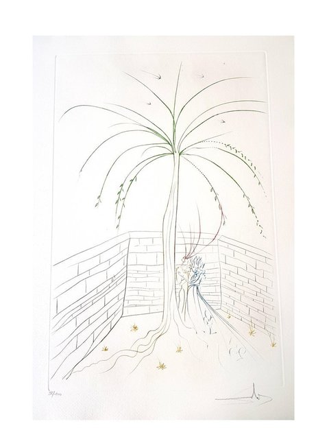 Salvador Dalí, ‘Original Etching "The First Meeting" by Salvador Dali’, 1975, Galerie Philia