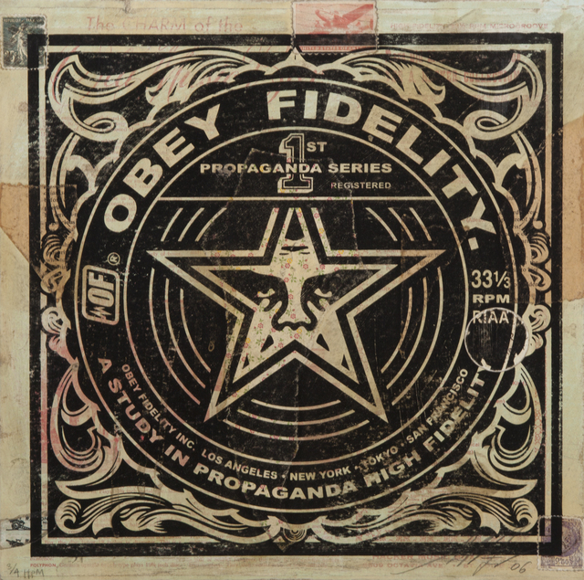 Shepard Fairey (OBEY), ‘Obey Fidelity’, 2006, Julien's Auctions