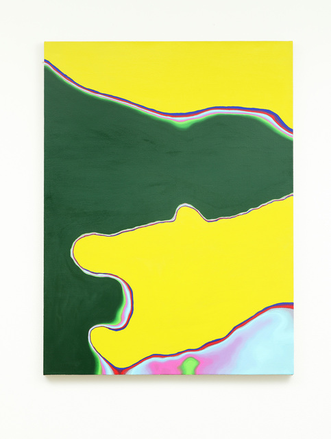 Sebastian Black, ‘Yellow gesture’, 2021, Painting, Oil on linen, Various Small Fires