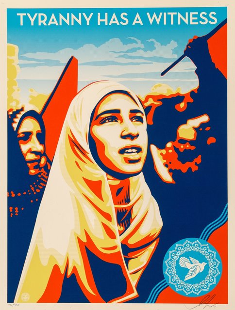 Shepard Fairey, ‘Tyranny Has a Witness’, 2011, Heritage Auctions