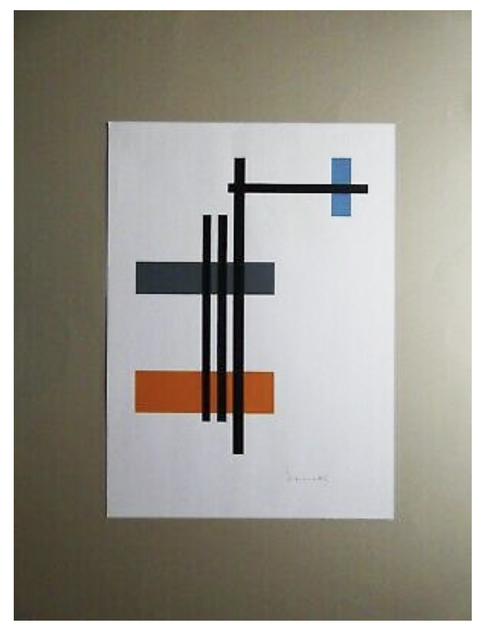 Lajos Von Ebneth, ‘Untitled’, 1970, Print, Silkscreen on Paper, iMuseum Vegas