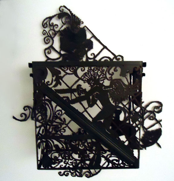 Cal Lane, ‘Messenger of Combat I’, 2011, Art Mûr