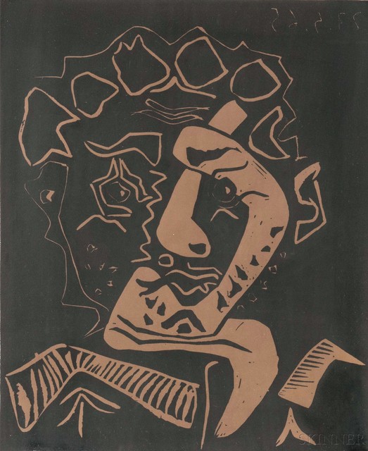 Pablo Picasso, ‘Tête d'histrion (Le danseur)’, 1965, Skinner