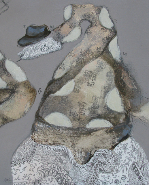 Irma Gutierrez, ‘De lengua larga y convincente’, 2019, Galeria Oscar Roman