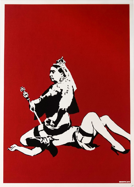 Banksy, ‘Queen Victoria’, 2003, Print, Screenprint on paper, Taglialatella Galleries