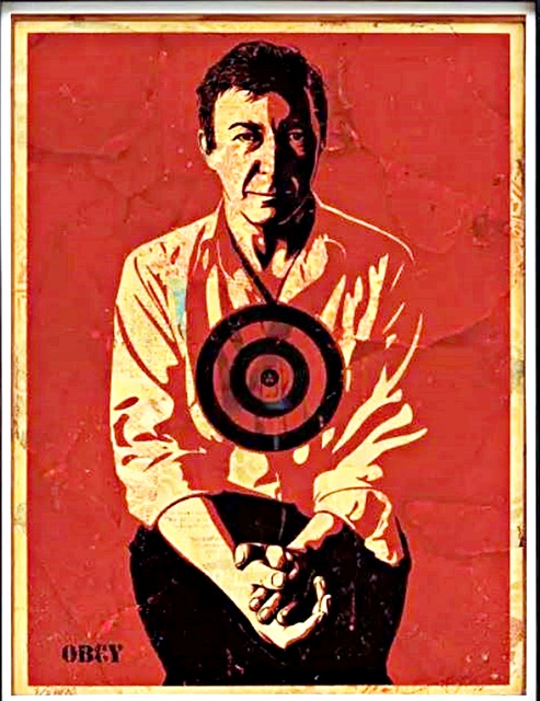 Shepard Fairey (OBEY), ‘Jasper Johns Red Painting’, 2010, Alpha 137 Gallery