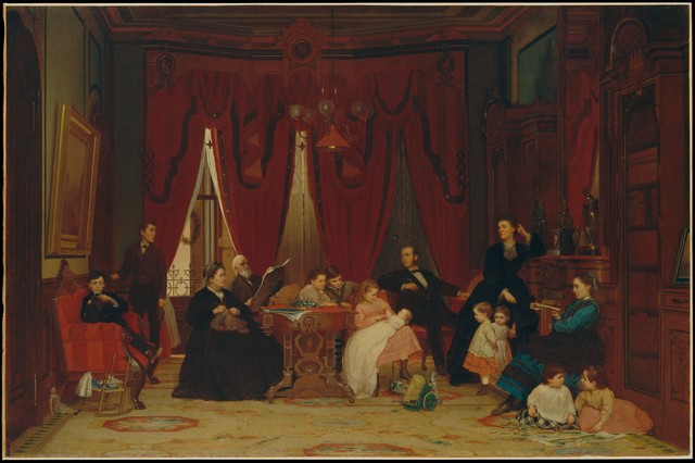 Eastman Johnson, ‘The Hatch Family’, 1870–1871, The Metropolitan Museum of Art