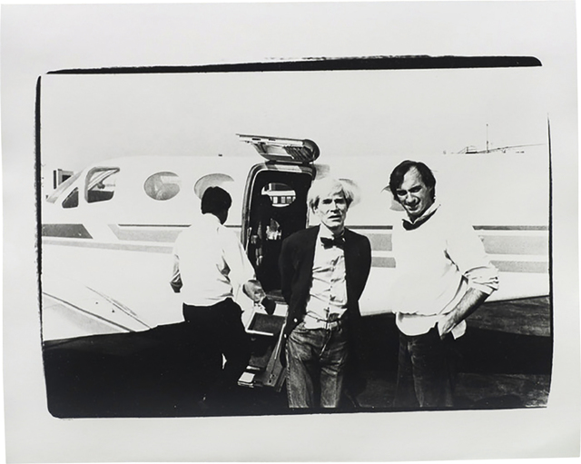 Andy Warhol, ‘Andy Warhol and Jon Gould’, ca. 1978, Phillips