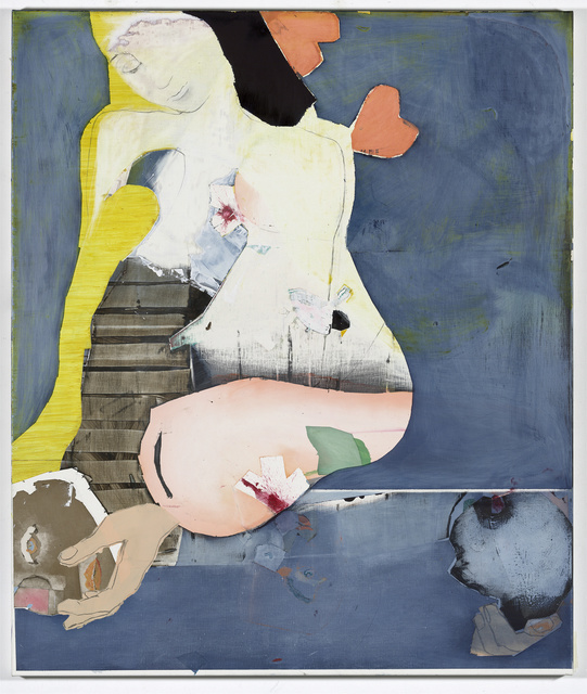 Magnus Plessen, ‘Untitled (Fig. 10)’, 2020, Painting, Oil and charcoal on canvas, White Cube