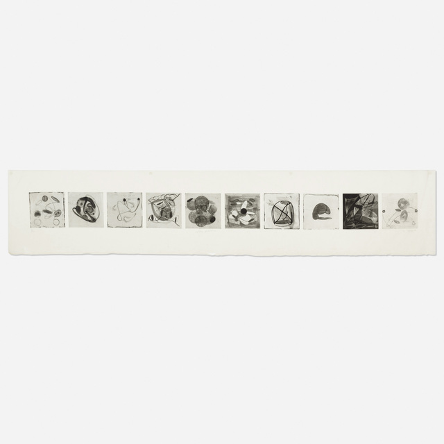 Judy Pfaff, ‘Nella Popilla’, 1992, Print, Drypoint, spitbite and sugar lift aquatint on paper, Rago/Wright