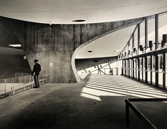 Pedro E. Guerrero, ‘Yale Skating Rink, Entrance Interior, New Haven, CT (Eero Saarinen, Architect)’, 1958, Edward Cella Art and Architecture