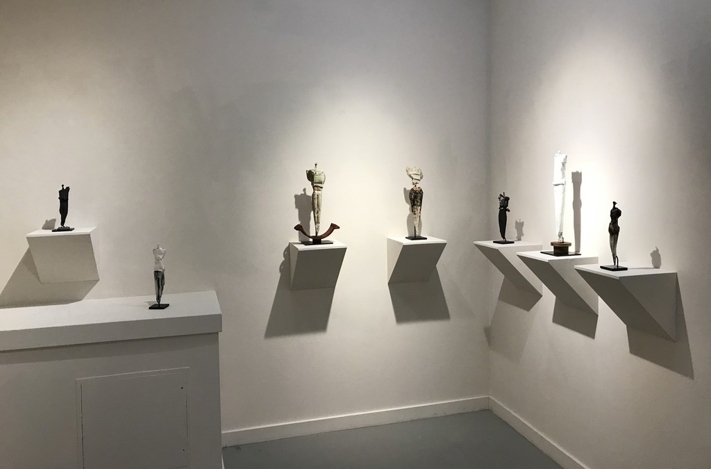 Nancy Legge in Gallery Three Nancy Legge in Gallery Three