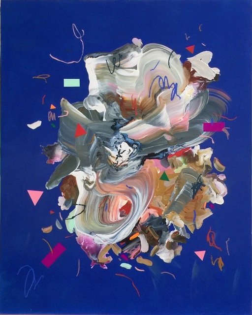 Janna Watson, ‘Woggle Fast and Push Your Muscles’, 2021, Painting, Mixed media on panel, Bau-Xi Gallery
