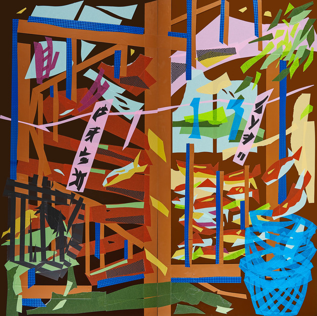 Chien-Yi Wu, ‘Land of Lost I’, 2019, Painting, Mixed media (Acrylic sheet, washi paper tape), Liang Gallery