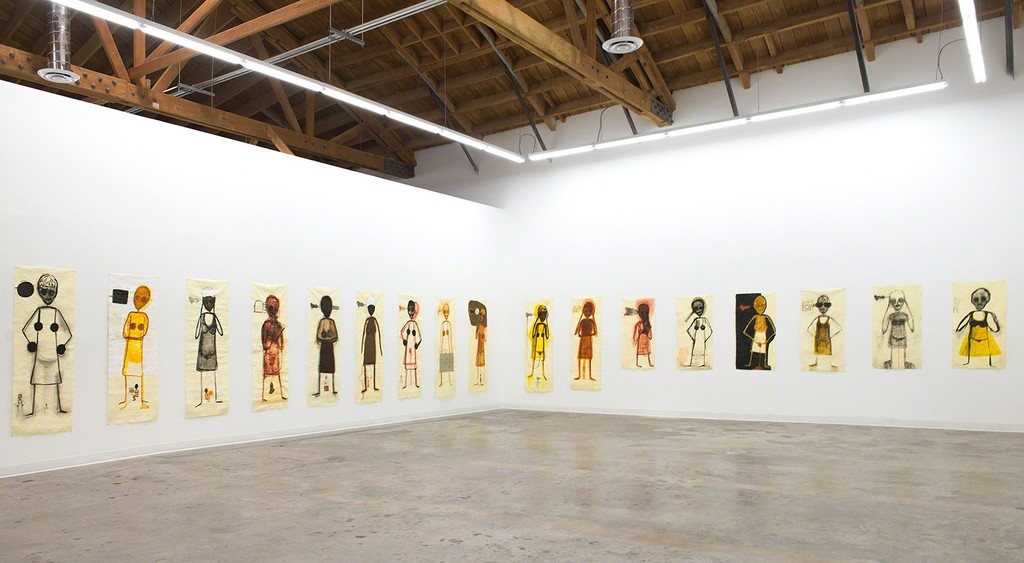 Mira Schor: "Power" Frieze installation view Mira Schor: "Power" Frieze installation view