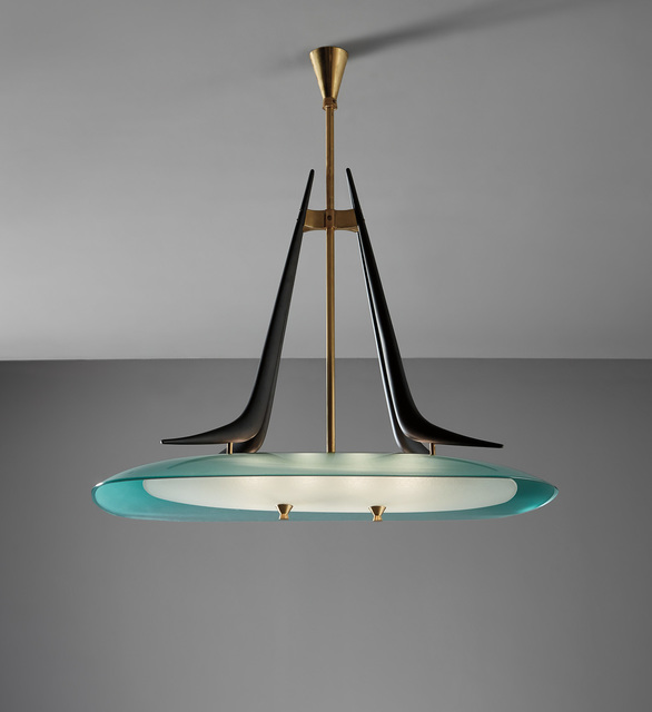 Max Ingrand, ‘Ceiling light’, circa 1955, Phillips