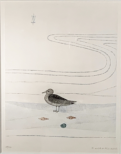 Keiko Minami Shore Bird Ca 1950 Artsy