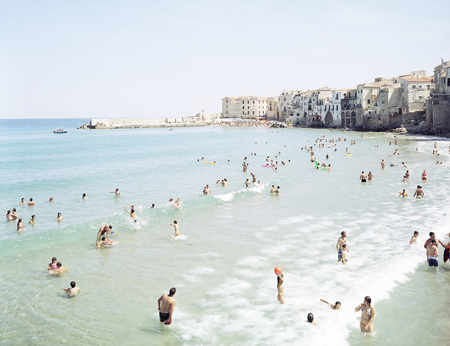 Massimo Vitali, ‘Cefalu First Surf (#3196)’, 2008, Benrubi Gallery