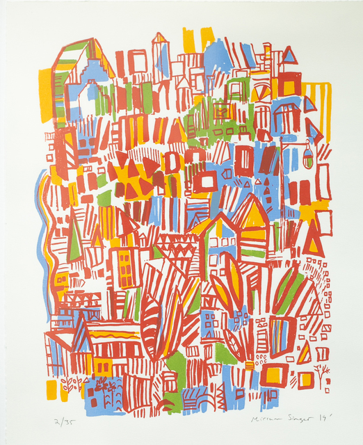 Miriam Singer, ‘Road Runner 7 (unframed)’, 2019, Print, Four-color screenprint, Paradigm Gallery + Studio