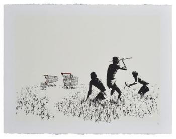 Banksy - Trolley Hunters