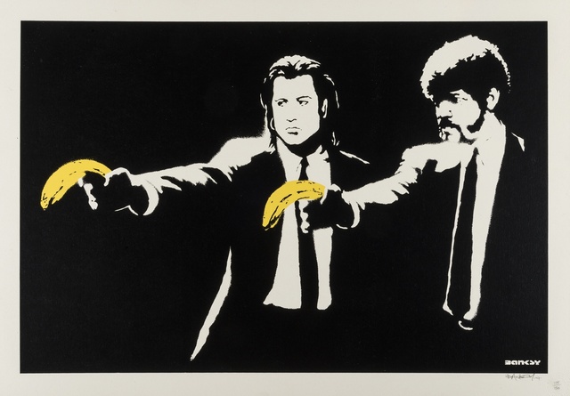Banksy, ‘Pulp Fiction’, 2004, Forum Auctions