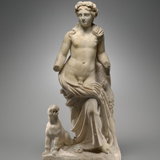 Civetta Ro, Free-standing Dionysos with a panther (150 BCE-100)