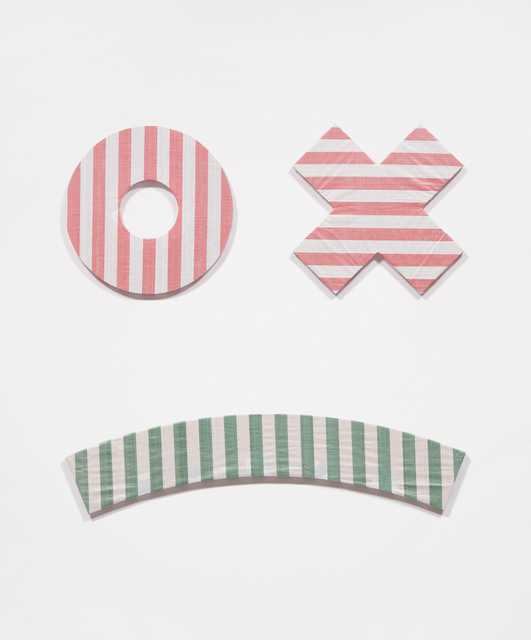 Grear Patterson, ‘A Crier's Smile’, 2014, Painting, Tarpaulin mounted to board, in 3 parts, Phillips