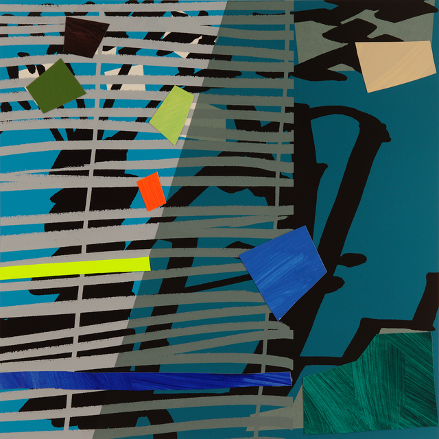 Bruce McLean, ‘Blue Grey Blind’, 2015, CCA Galleries
