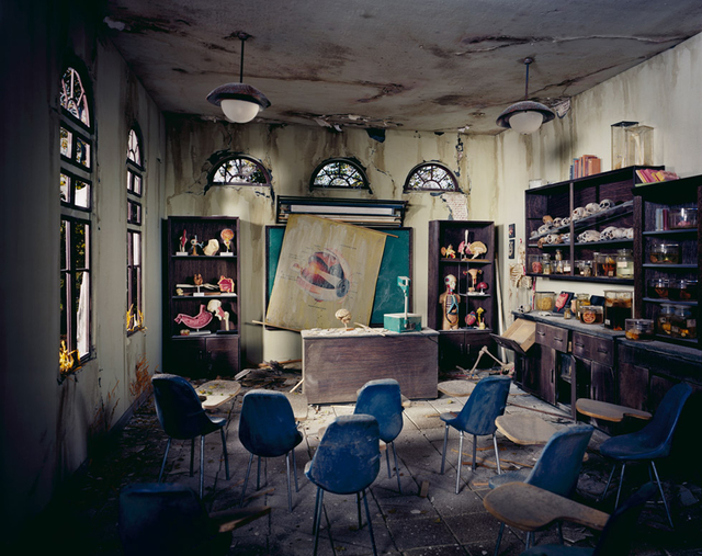 Lori Nix and Kathleen Gerber, ‘Anatomy Classroom’, 2012, ClampArt