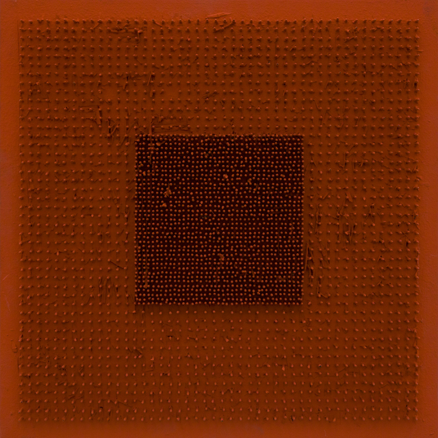 Bernard Aubertin, ‘Tableau Clous’, 1968, Painting, Acrylic and nails on board, ABC-ARTE