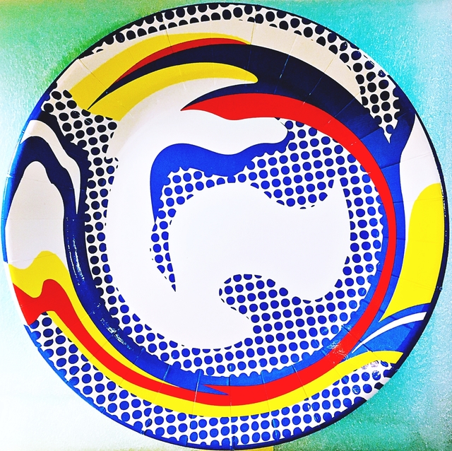 Roy Lichtenstein, ‘Screenprinted Paper Plate’, 2013, Alpha 137 Gallery