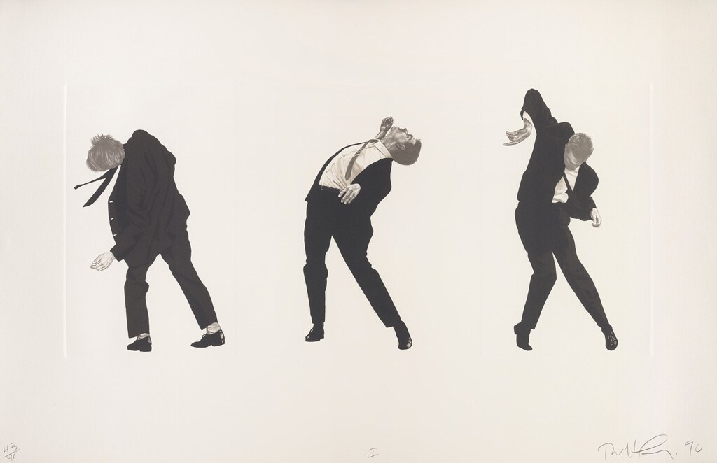 Robert Longo - Untitled I, from Men in the Cities