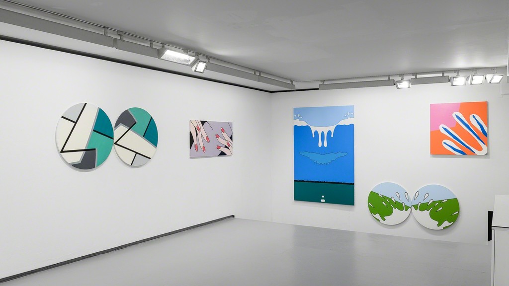 Exhibition view Richard Marti-Vives "Le déjà-peint" Exhibition view Richard Marti-Vives "Le déjà-peint"