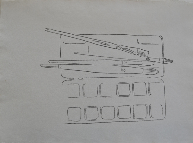 Andy Warhol, ‘Watercolor Paint Kit with Brushes’, ca. 1982, Long-Sharp Gallery