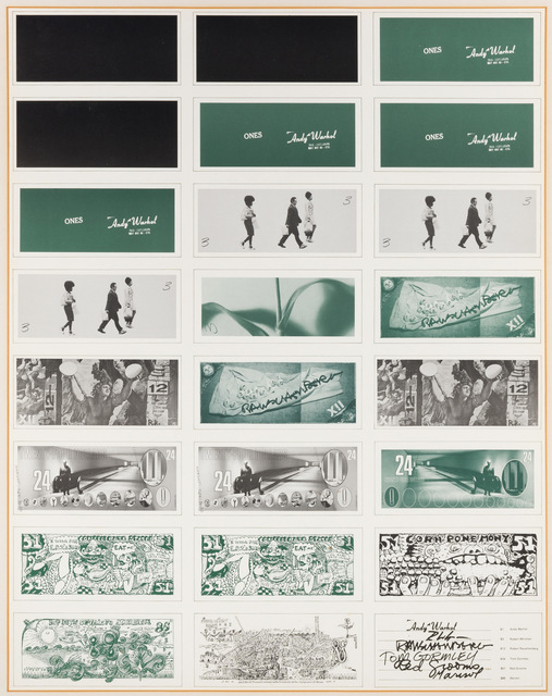 Andy Warhol, ‘ART CASH’, Doyle