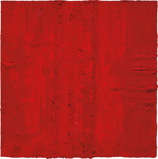 Marcello Lo Giudice, ‘Rouge/Red’, 2012, Painting, Oil pigment on canvas, Phillips