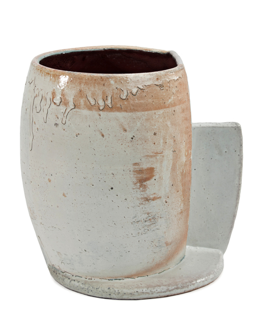 Jamie Walker, ‘CUP FORM #12’, 2012, Sculpture, Soda fired stoneware, slip and glaze, Traver Gallery