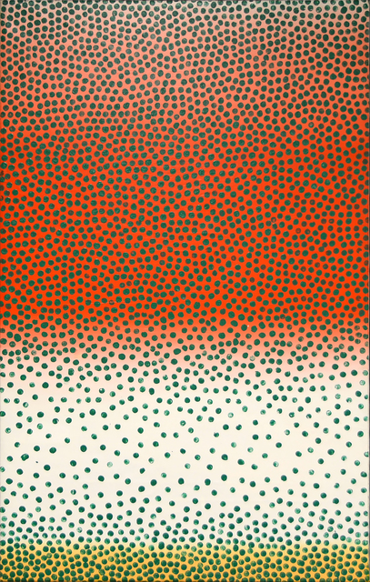 Wojciech Fangor, ‘Green Points’, 1961, Heather James Fine Art