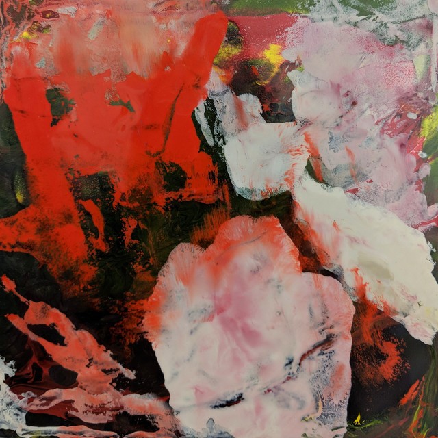 Daniel Martin Sullivan, ‘Hot Rocks’, 2018, Painting, Oil and Mylar on Cradled Panel, The Art House