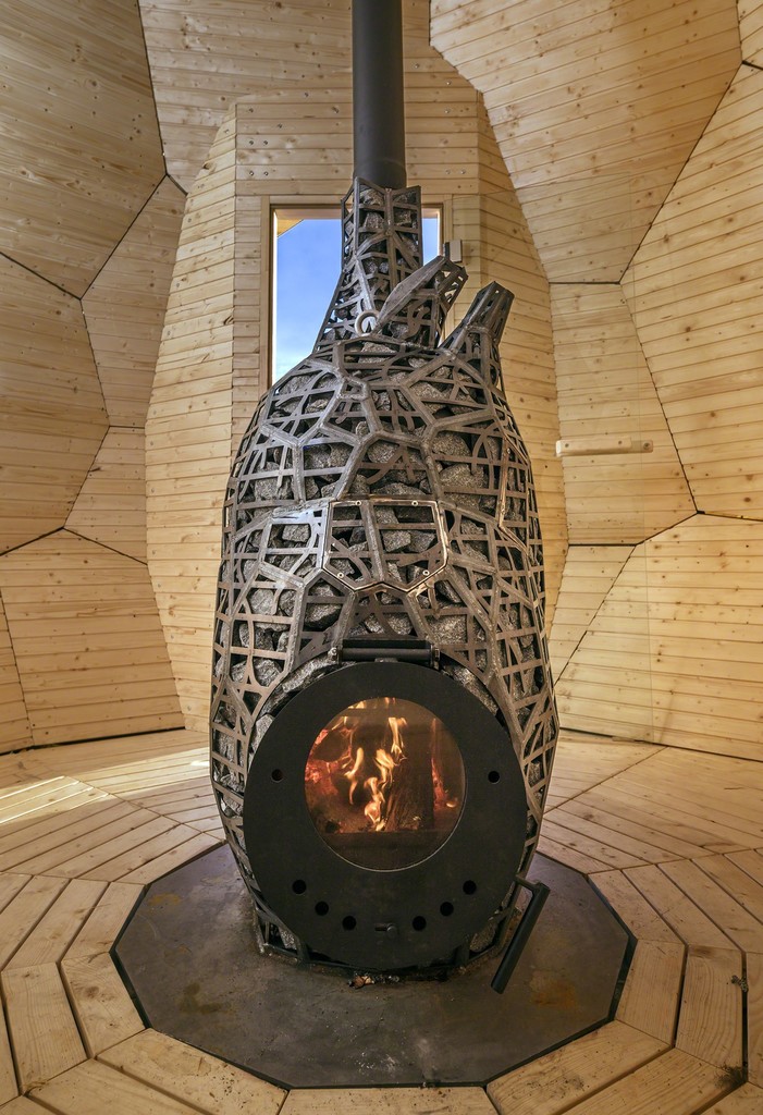 Bigert & Bergström for Riksbyggen, 'Solar Egg' (2017). Detail, Kiruna, Sweden. Photo: Jean-Baptiste Béranger. Bigert & Bergström for Riksbyggen, 'Solar Egg' (2017). Detail, Kiruna, Sweden. Photo: Jean-Baptiste Béranger.