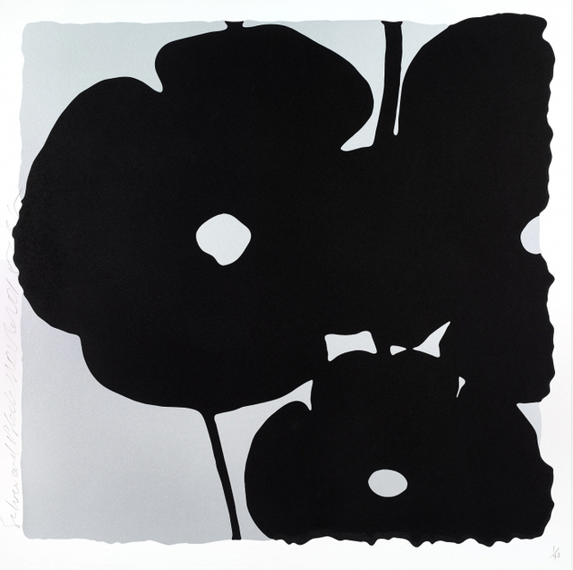 Donald Sultan, ‘Silver and Black, Nov 6, 2015, ed. of 40’, 2015, Tayloe Piggott Gallery