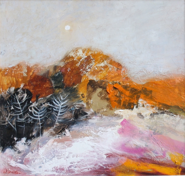 Helen Tabor, ‘The last of the snow’, Castlegate House Gallery